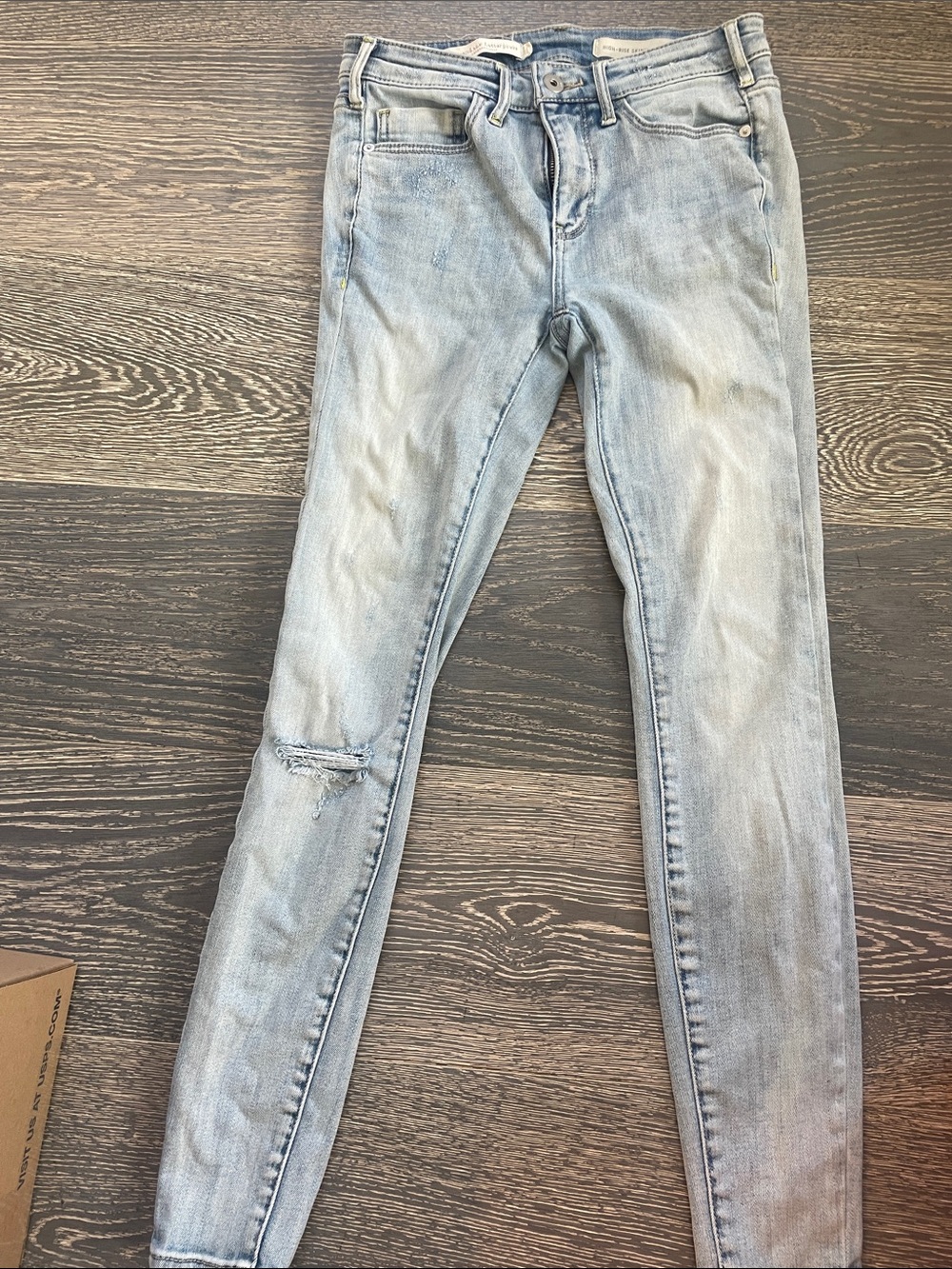 Anthropologie Light Wash Skinny Jeans